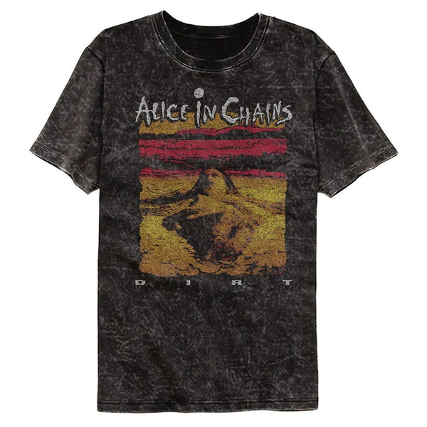 Alice In Chains - Dirt Album Art Vintage Wash T-Shirt - HYPER iCONiC.