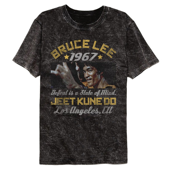 Bruce Lee - Box Smirk Vintage Wash T-Shirt - HYPER iCONiC.