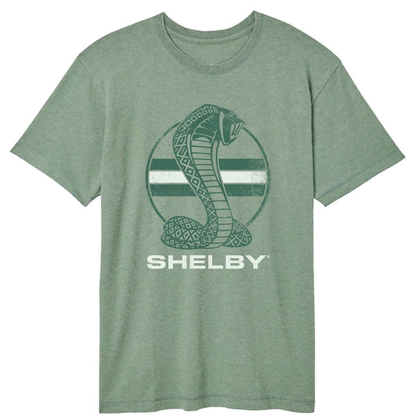 Carroll Shelby - Cobra Circle Stripes Vintage Wash T-Shirt - HYPER iCONiC.