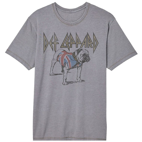 Def Leppard - Bulldog Vintage Wash T-Shirt - HYPER iCONiC.