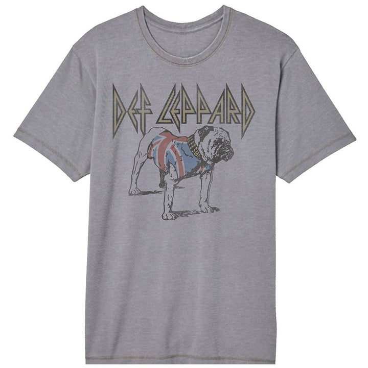 Def Leppard - Bulldog Vintage Wash T-Shirt - HYPER iCONiC.
