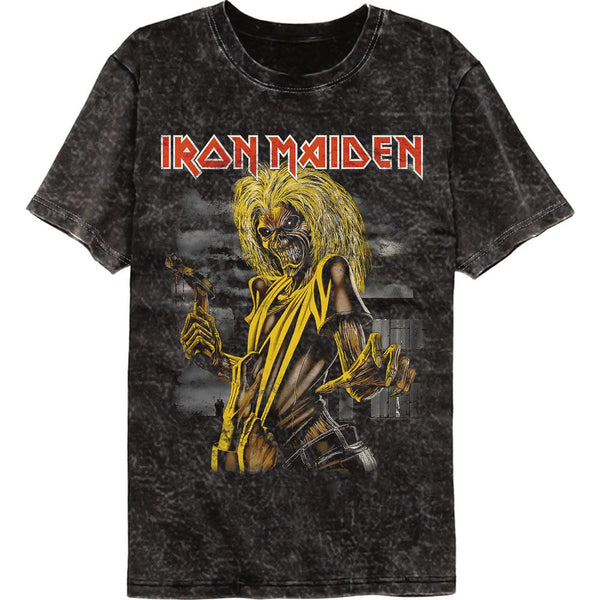 Iron Maiden - Killers Cover Vintage Wash T-Shirt - HYPER iCONiC.