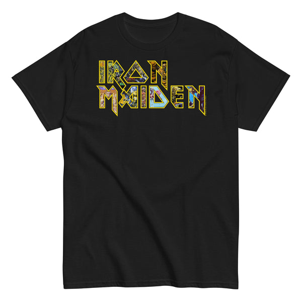 Iron Maiden - Logo Eddie T-Shirt - HYPER iCONiC.