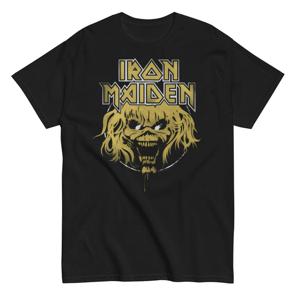 Iron Maiden - Stacked Logo T-Shirt - HYPER iCONiC.