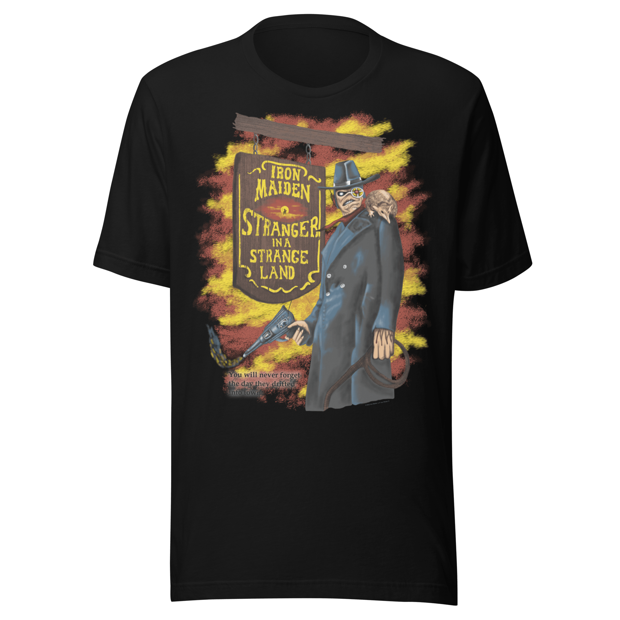 Iron Maiden - Strange Land Texas 1987 Vintage Tour T-Shirt – HYPER