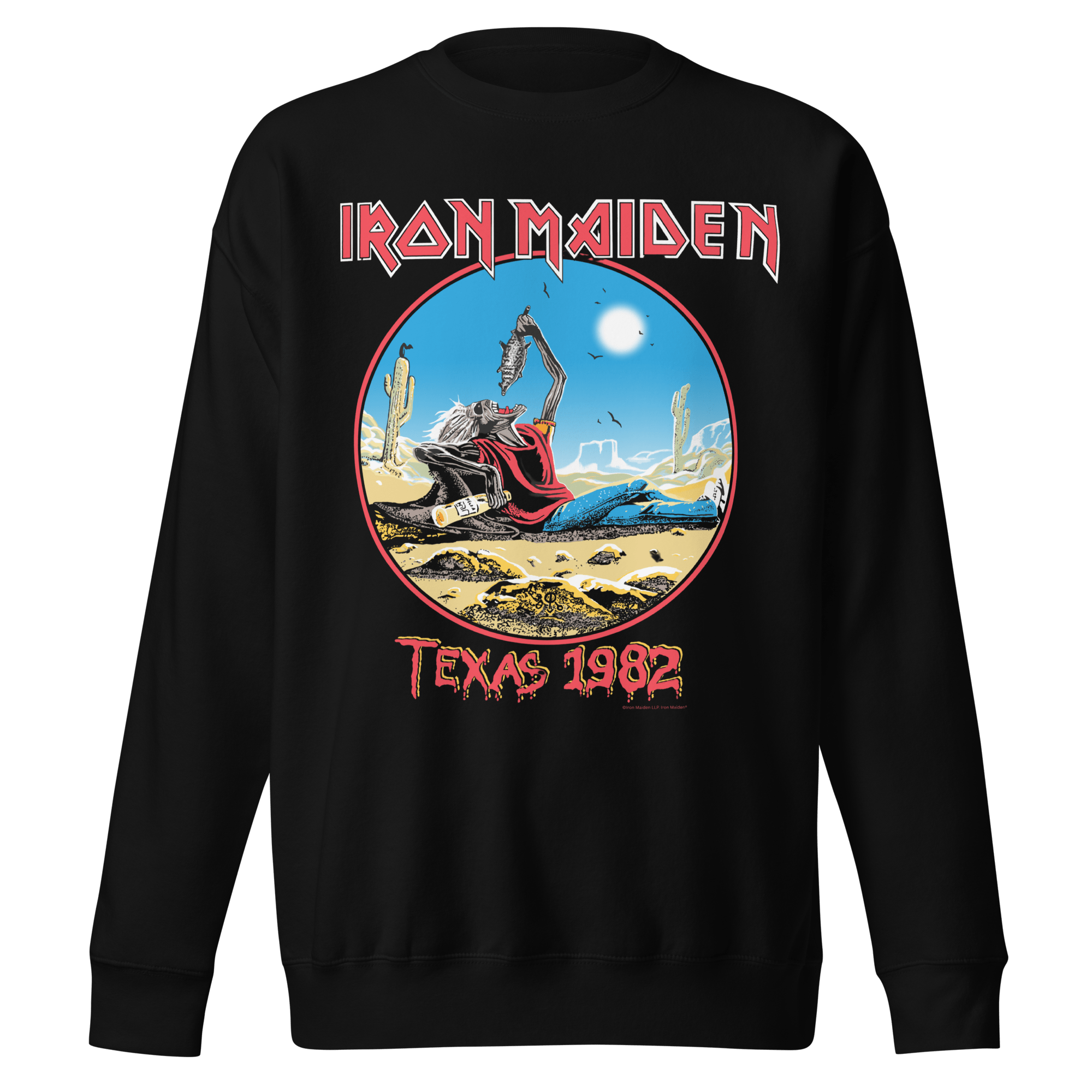 Iron Maiden - Texas 1982 Vintage Tour Sweatshirt – HYPER iCONiC.