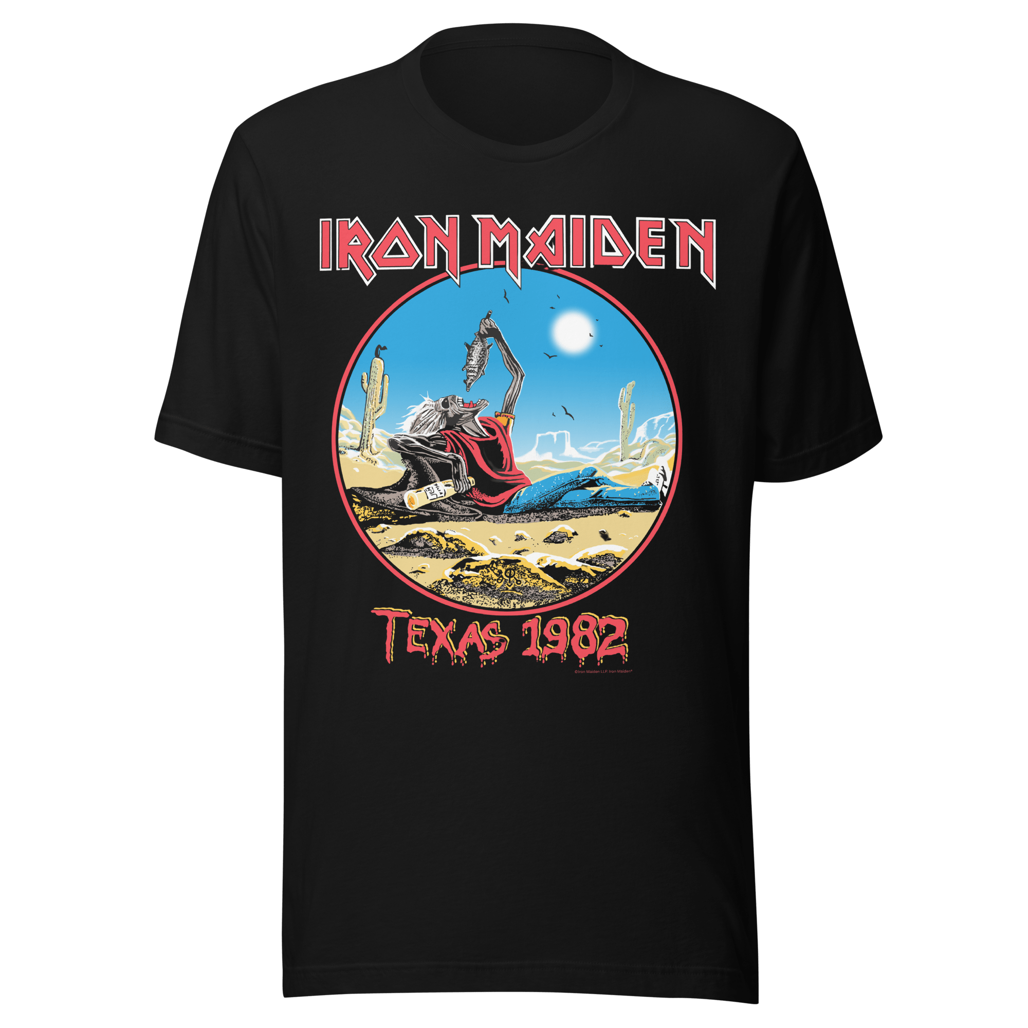 Iron Maiden - Texas 1982 Vintage Tour T-Shirt – HYPER iCONiC.