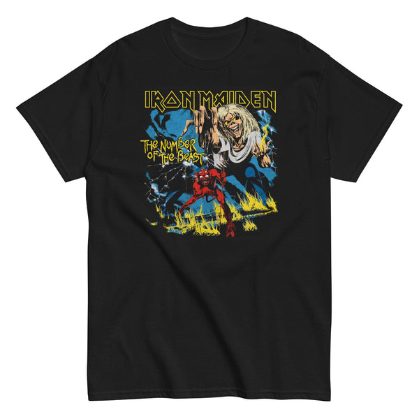 Iron Maiden - The Number of the Beast T-Shirt - HYPER iCONiC.