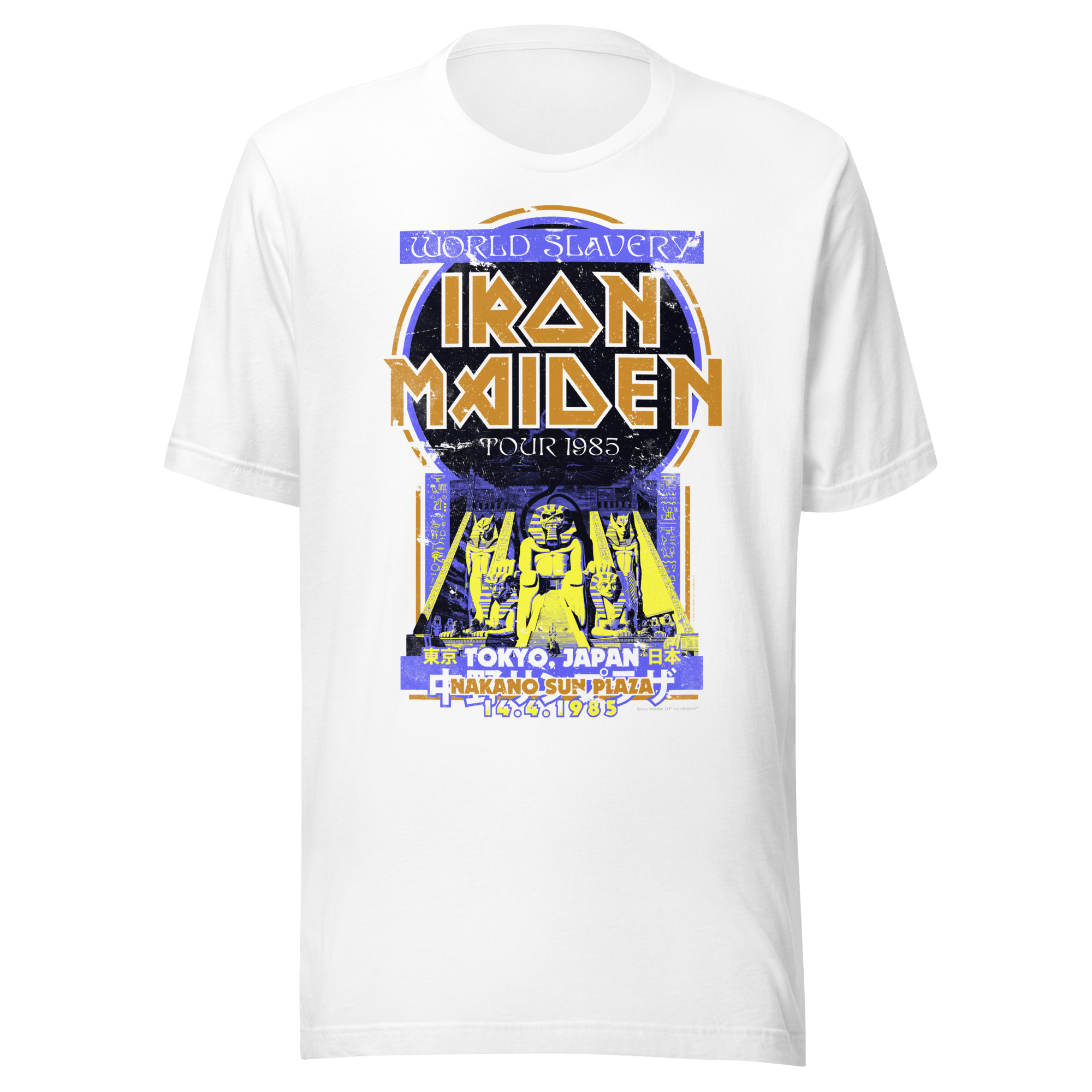 Iron Maiden - Tokyo 1985 Vintage Tour T-Shirt – HYPER iCONiC.