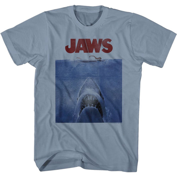 Jaws - Poster Blue Comfort Color T-Shirt - HYPER iCONiC.