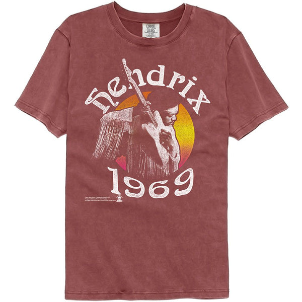 Jimi Hendrix - Hendrix 69 Comfort Color T-Shirt - HYPER iCONiC.