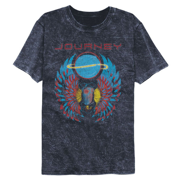 Journey - Scarab With Orb Vintage Wash T-Shirt - HYPER iCONiC.