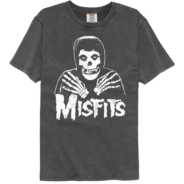 Misfits - Skull Crossed Arms Comfort Color T-Shirt - HYPER iCONiC.