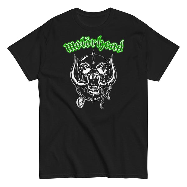 Motorhead - Green Logo T-Shirt - HYPER iCONiC.