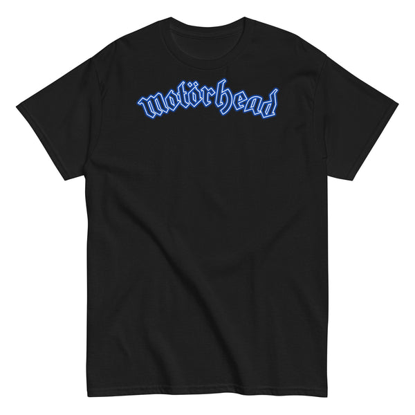 Motorhead - Neon Blue Moon T-Shirt - HYPER iCONiC.