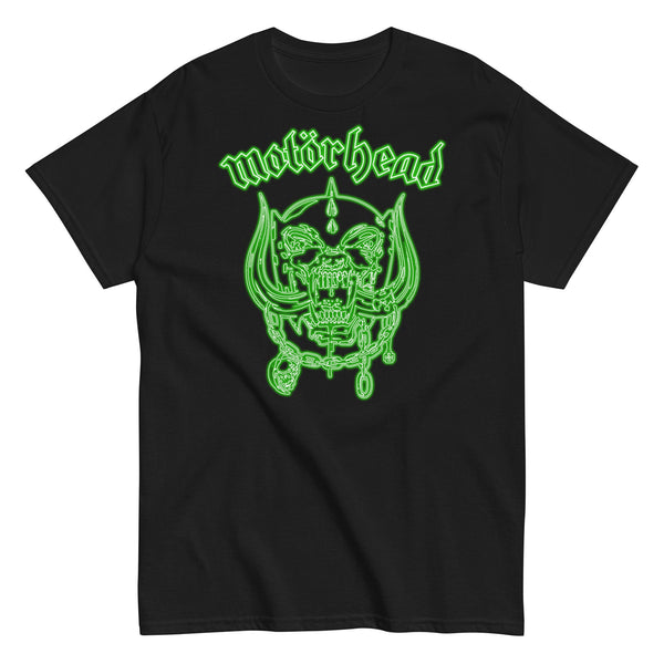 Motorhead - Neon Green Warpig T-Shirt - HYPER iCONiC.