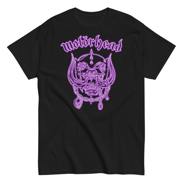 Motorhead - Neon Purple Warpig T-Shirt - HYPER iCONiC.