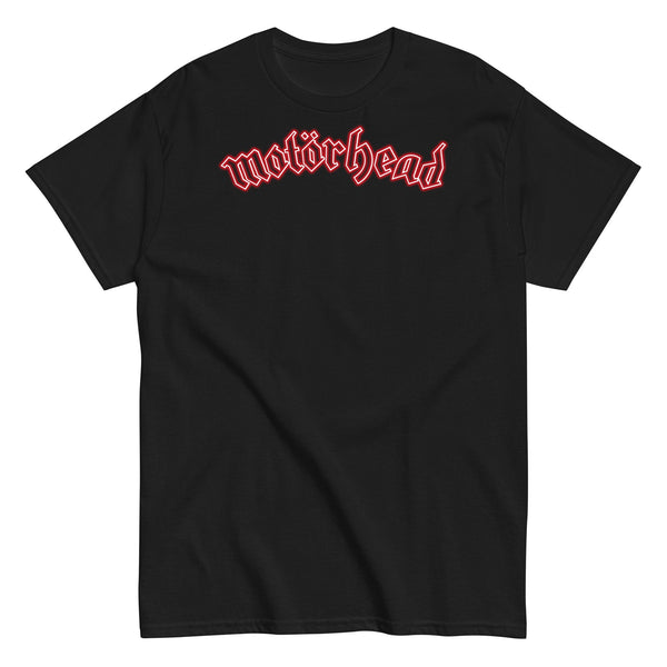 Motorhead - Neon Red Ace T-Shirt - HYPER iCONiC.