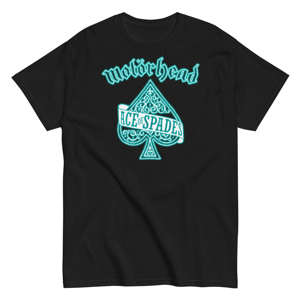 Motorhead - Teal Ace T-Shirt - HYPER iCONiC.