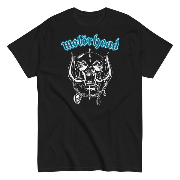 Motorhead - Teal Logo T-Shirt - HYPER iCONiC.