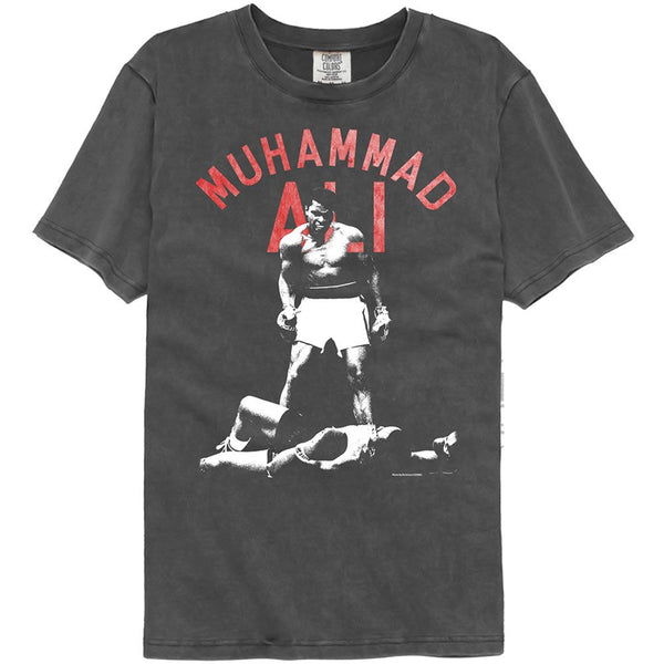Muhammad Ali - Thresh Vintage Wash Black T-Shirt - HYPER iCONiC.