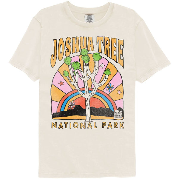 National Parks - Joshua Tree Doodle Comfort Color T-Shirt - HYPER iCONiC.