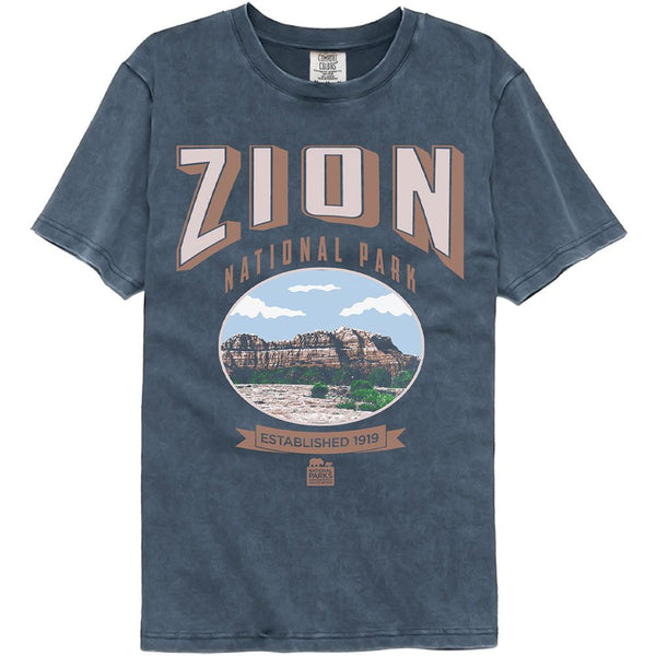 National Parks - Zion Comfort Color T-Shirt - HYPER iCONiC.
