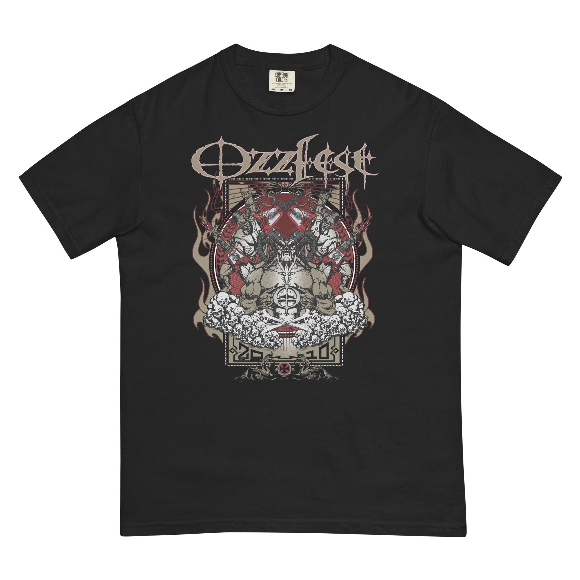 Ozzy Osbourne - Vintage 2010 Ozzfest Mineral Wash T-Shirt – HYPER