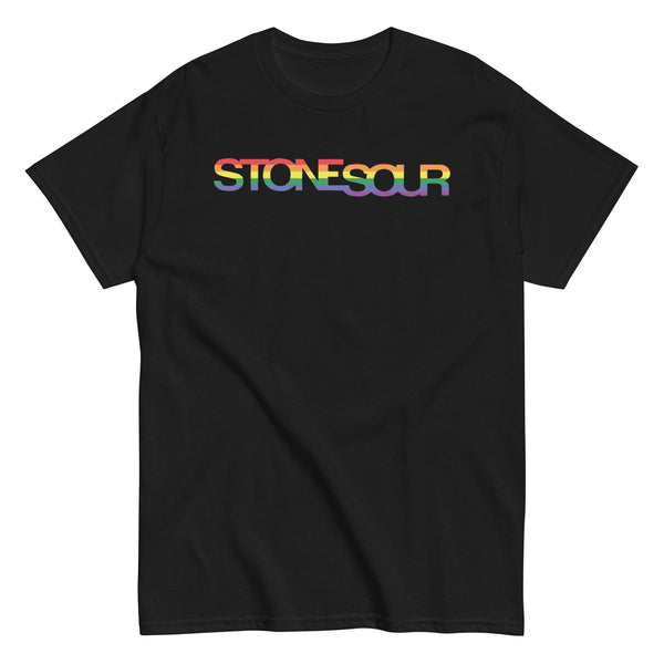 Stone Temple Pilots - StoneSour Rainbow T-Shirt - HYPER iCONiC.