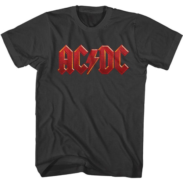 AC/DC - Distress Red Boyfriend Tee - HYPER iCONiC