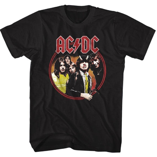 AC/DC - Highway To Hell Circle Boyfriend Tee - HYPER iCONiC
