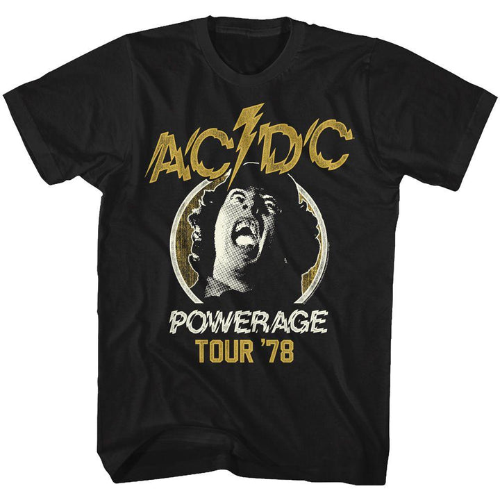AC/DC - Powerage Tour T-Shirt - HYPER iCONiC