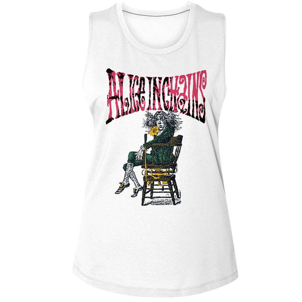 Alice In Chains - Alice Womens Muscle Tank Top - HYPER iCONiC.