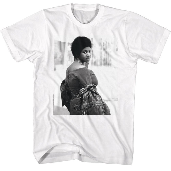 Aretha Franklin - Aretha BW T-Shirt - HYPER iCONiC.