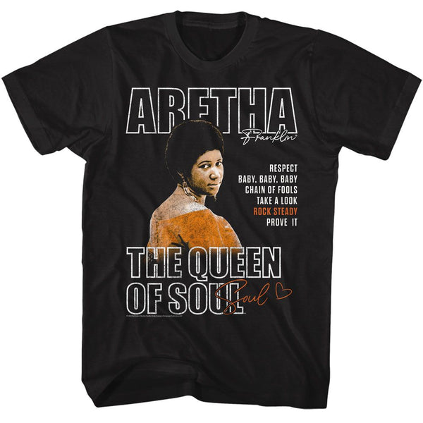 Aretha Franklin - Queen Of Soul T-Shirt - HYPER iCONiC.