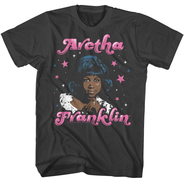 Aretha Franklin - Stars Boyfriend Tee - HYPER iCONiC.