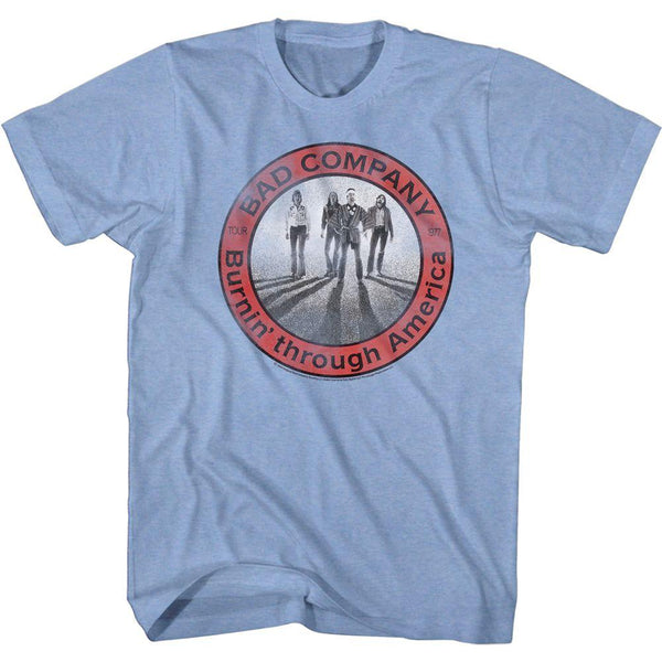 Bad Company - Burning Circle T-Shirt - HYPER iCONiC
