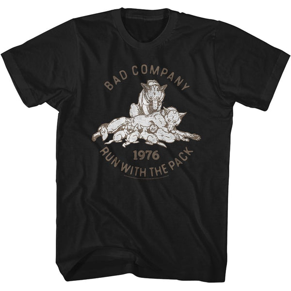 Bad Company - Run With The Pack T-shirt - HYPER iCONiC.