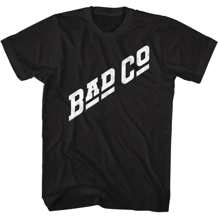 Bad Company - White Logo T-Shirt - HYPER iCONiC