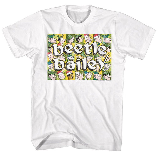 Beetle Bailey Beetle Squares T-Shirt - HYPER iCONiC