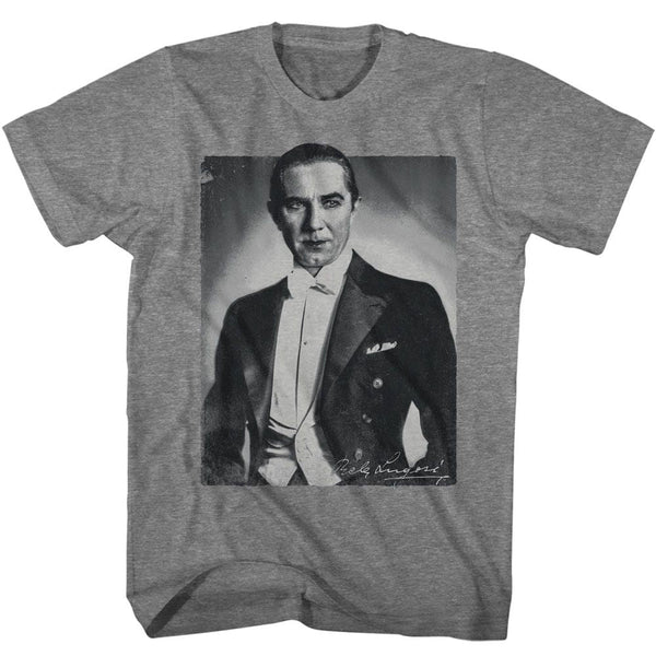 Bela Lugosi - BW Portrait T-Shirt - HYPER iCONiC.
