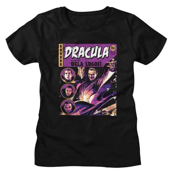 Bela Lugosi - Comic Womens T-Shirt - HYPER iCONiC.
