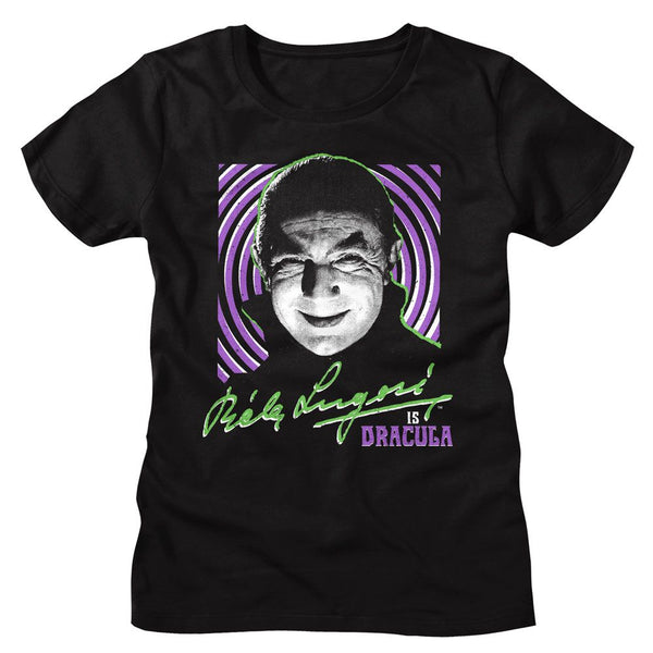 Bela Lugosi - Hypnotic Womens T-Shirt - HYPER iCONiC.