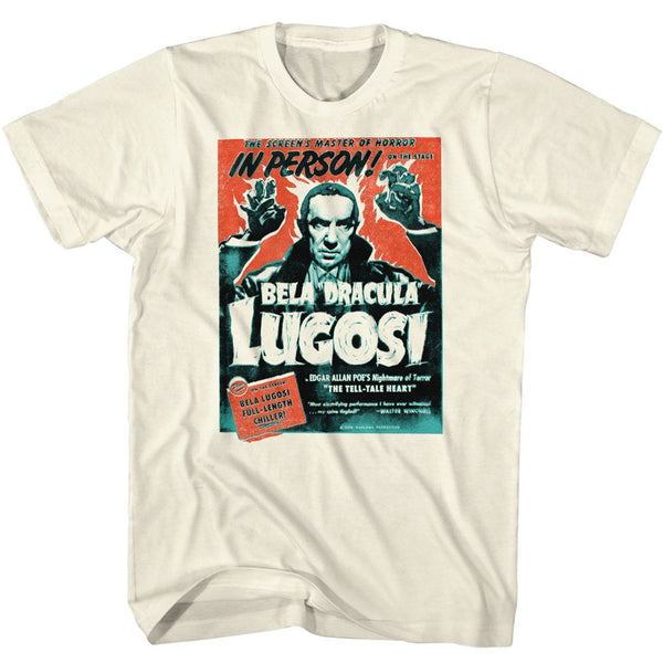 Bela Lugosi - In Person Poster T-Shirt - HYPER iCONiC.