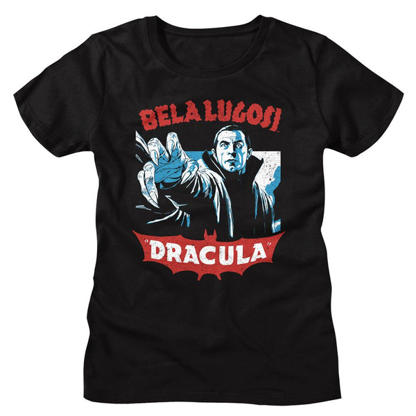 Bela Lugosi - Reach Forward Womens T-Shirt - HYPER iCONiC.