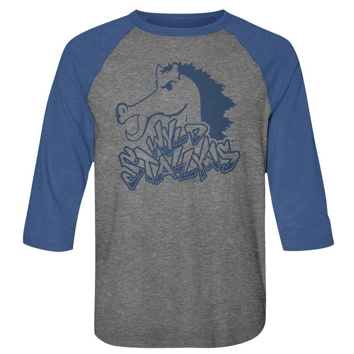 Bill And Ted - Blue Stallion Baseball Shirt - HYPER iCONiC