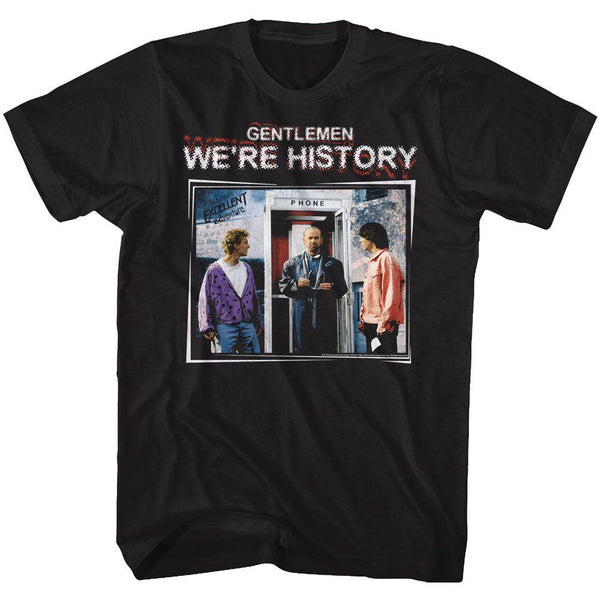 Bill And Ted - We're History Color T-Shirt - HYPER iCONiC