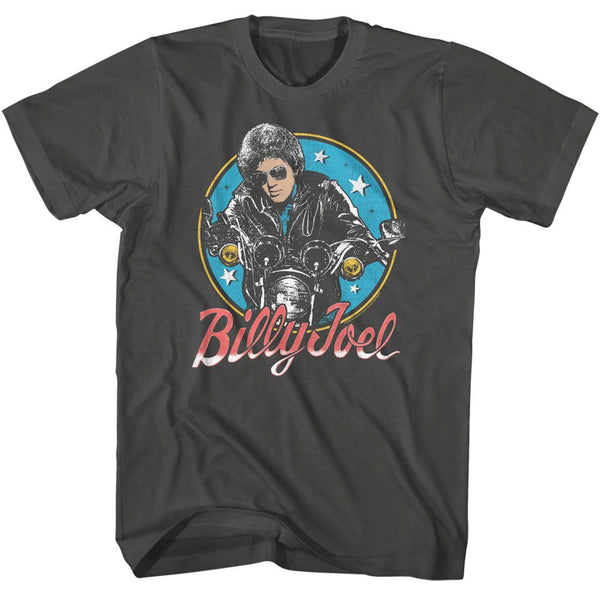 Billy Joel - Bikes And Stars Boyfriend Tee - HYPER iCONiC.