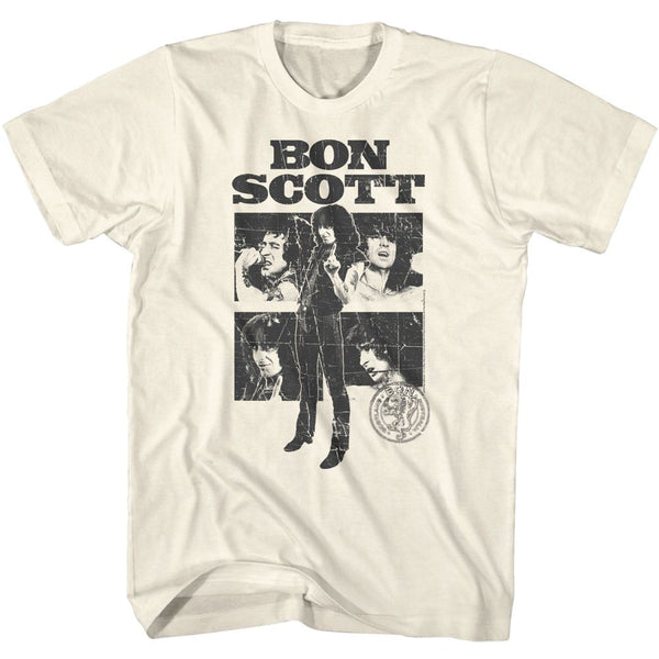 Bon Scott - Collage T-Shirt - HYPER iCONiC.