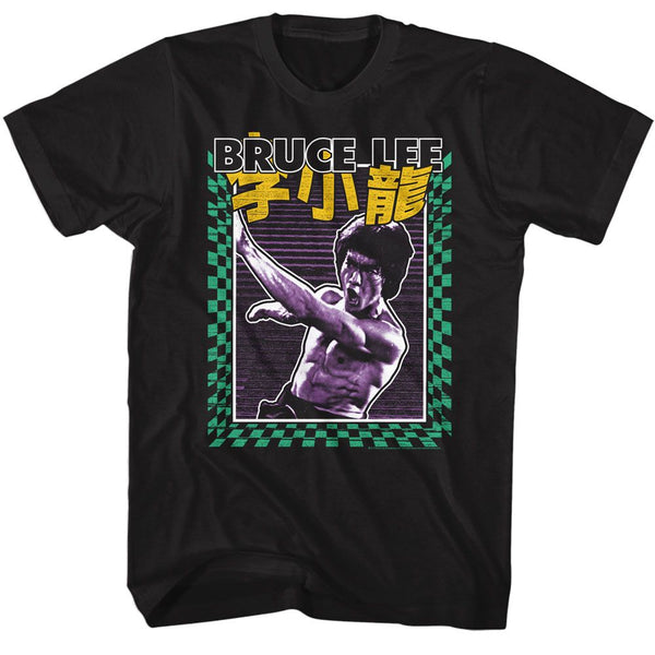 Bruce Lee - Bright Patterns T-Shirt - HYPER iCONiC.